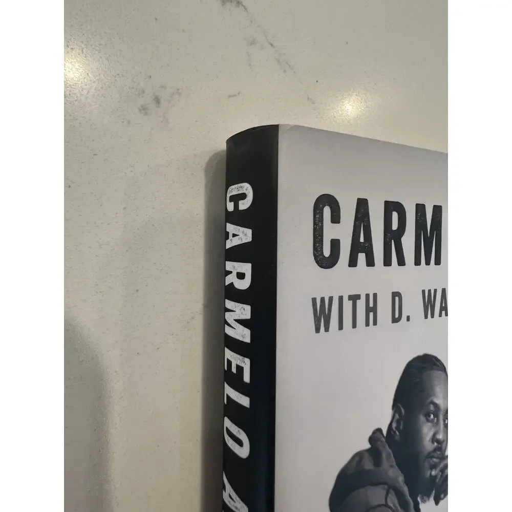 CARMELO ANTHONY Signed / Autographed Book Where Tomorrows Aren't Promised AUTO 2